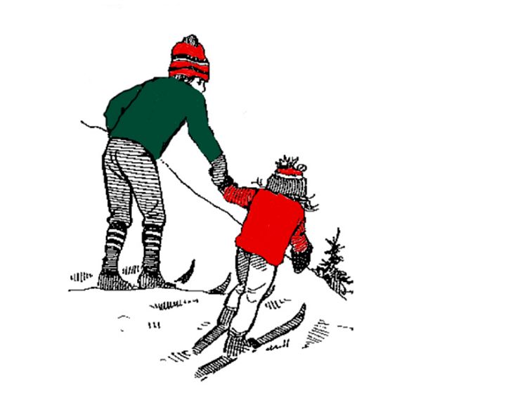 Freeze Tag on skis