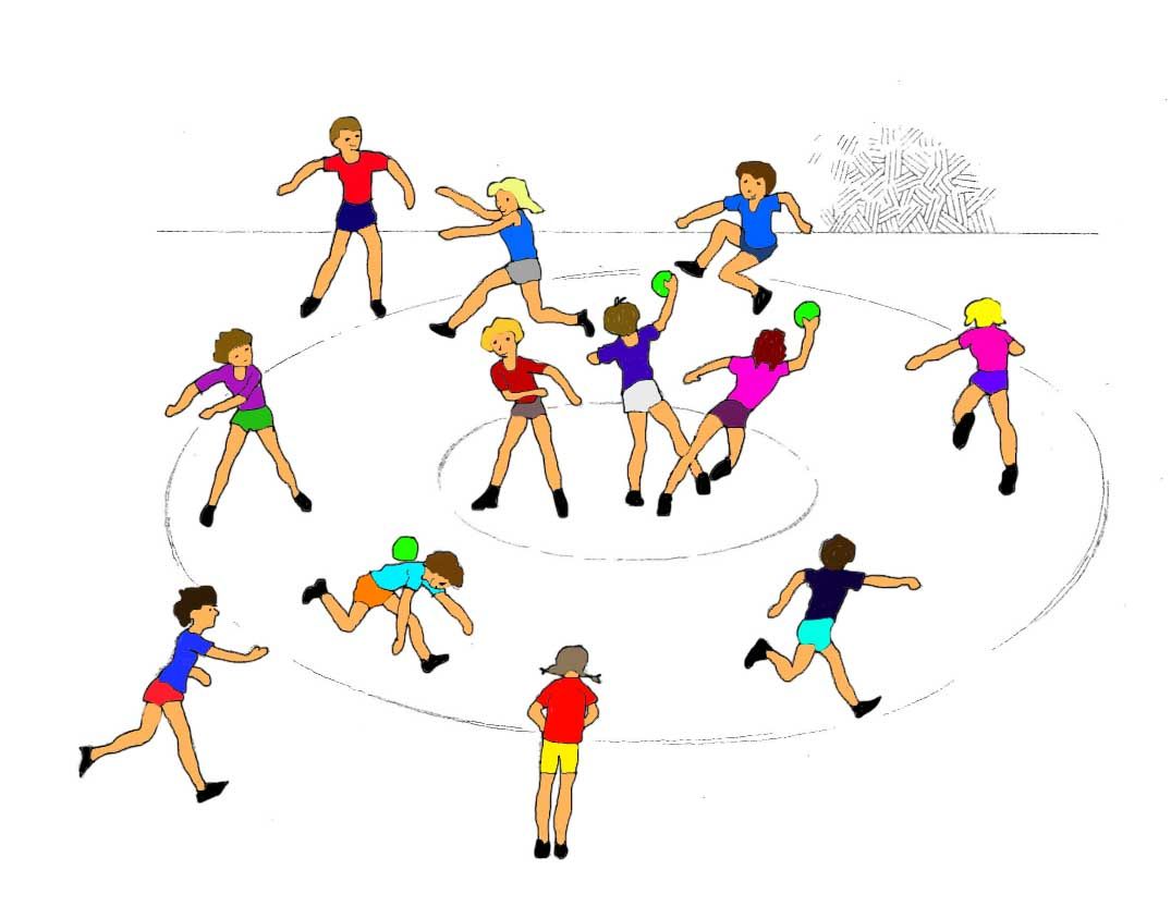 Dodgeball: Circle